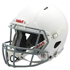 Amazon Com Riddell Speed Youth Helmet White Gray Large