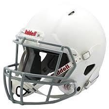 amazon com riddell speed youth helmet white gray large