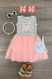 Girls Easter Bunny Tutu Dress Toddler Kids Clothing Easter Dress 2 3 4 5 6 7 8 Tutu Casualparty Vestidos Infantis Moda Infantil Para Meninas Moda Infantil
