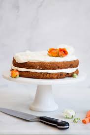 In a large bowl, add the flour, brown sugar, baking soda, baking powder, cinnamon, nutmeg, and salt. Healthy Carrot Cake Gluten Free Erin Lives Whole