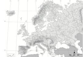 El planisferio es una carta, (estelar o terrestre), donde la esfera celeste o terrestre, se representan en un además, también explicaremos los tipos de planisferios que existen. Ejercicio De Mapa Fisico De Europa Montanas