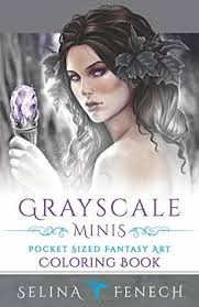 Alward no doubt had his reasons for making this dull book part of her syllabus but she couldn't see how it would ever be much use to her, either for her teaching or in practice. Grayscale Minis Pocket Sized Fantasy Art Coloring Book By Selina Fenech