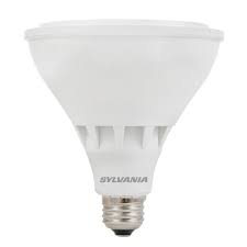 Sylvania 26 Watt 250 Watt Equivalent Daylight Par38 Led Night Chaser Flood Light Bulb 1 Pack 74794 The Home Depot