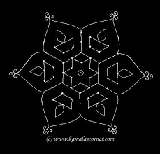 9 5 Interlaced Dots Idukku Pulli Kolam Start With 9 Dots In The Center And Stop At Rangoli Border Designs Pookalam Design Rangoli Designs With Dots