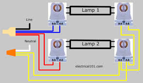 Wiring diagram for led fluorescent light wiring diagram, us 142 11 led tube lights t8 18w 22w 1200mm 4ft led fluorescent lamp g13 bi pin ballast bypass 120cm 4 foot light tubes shop bulb undercabinet ballast bypass for fluorescent replacement. Direct Wire Double Ended Led Tube Lights 2 Lamps Electrical 101