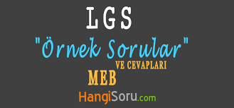 6 haziran 2021 17:18 / eğitim. 2021 Lgs Ornek Sorular Pdf Indir Meb Hangisoru Com