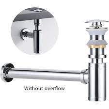 Mi Siphon Pour Lavabo Bidet Extra Plat Filetage 1 Compact Sp3198