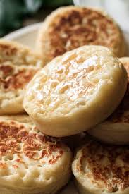 Easy English Crumpets Recipe Easy Crumpets Recipe Best Crumpet Recipe Crumpet Recipe