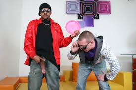 Huge black schlong drills down a horny gay guy by Boys Destroyed