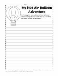 Hot Air Balloon Narrative Hot Air Hot Air Balloon Free Grammar Worksheet