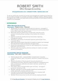 The duties of key people responsible for running academy trusts. Accounting Office Manager Resume Samples Qwikresume