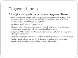 Paragraf juga disebut alinea di mana ada beberapa kalimat yang saling berhubungan satu sama lain. Presentasi Gagasan Utama Ppt Download