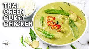 Green curry with italian basil and no green curry, i will always pick the first choice. Thai Green Curry Chicken Thai Green Curry With Chicken Thai Green Curry Recipe Kaeng Khiao Wan Youtube