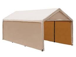 Abba Patio 10x20 Ft Heavy Duty Beige Domain Carport Car Canopy Versatile Carport Canopy Car Canopy Carport Tent