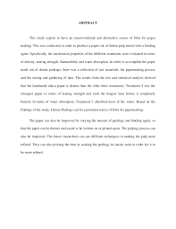 Abstract Thesis