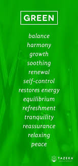 When I Think Of Green I Think Of Healing Color Psychology Blue Color Psychology Green Color Meaning