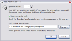Is there a free tool that will let me test smtp server settings? Test Mail Server Tool