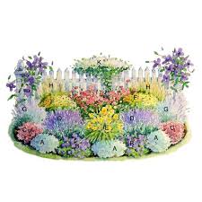 Plan A 3 Season Mehrjahrige Plan Season In 2020 Flower Garden Layouts Flower Garden Plans Garden Planning