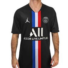 En francia ya visten a messi con la camiseta del psg. Camiseta Nike 4a Psg X Jordan 19 2020 Stadium Futbolmania
