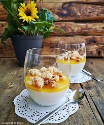 La torta al mango è un delizioso dolce dal sapore fresco, esotico, ottimo per le merende estive. Panna Cotta Al Mango Con Crumble Al Cioccolato Bianco