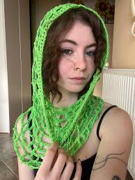 Spiderweb Hood Crochet