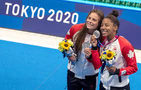 Le 100 m, le 200 m, le relais 4 × 100 m et le saut en longueur, épreuve qu'il domine jusqu'en 1996. Le Canada Remporte Ses Premieres Medailles Aux Jeux Olympiques De Tokyo Le Devoir