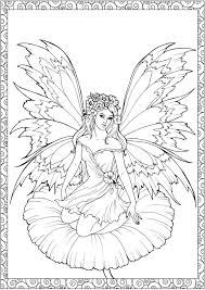 Coloring Pages For Adults To Print Out For Girls Printable Beautiful Fairy On Water Coloring Fairy Coloring Pages Fairy Coloring Book Fairy Coloring