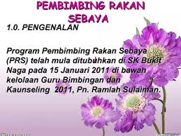 Pertandingan madah intelek pembimbing rakan sebaya (prs) sekolah rendah daerah gombak. Calameo Pengenalan Prs