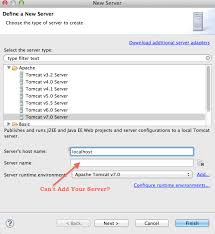Eclipse How To Fix Installing Apache Tomcat Server Issue Blank Server Name Field Server Fix It Installation