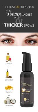 This Is The Best All In One Oil Blend For Eyelashes And Eyebrows I Ve Seen Coconut Oil For Skin Vitamins For Hair Growth Hair Growth Diy