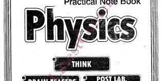 Solved Practical Notebook Physics 9th 10th Class New Pattern Physics Notes Physics Chemistry Practical