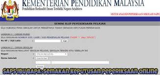 Saps adalah singkatan kepada sistem analisis peperiksaan sekolah. Semakan Keputusan Pt3 2015 Keputusan Pt3 2015 Check Dan Semakan Keputusan Ptm Online Hag Io
