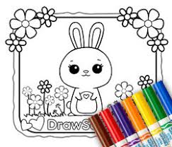Let's enjoy time coloring pages. Coloring Pages Draw So Cute
