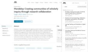 Web Importer Mendeley