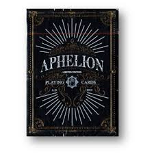 A·phe·li·a the point on the orbit of a celestial body that is farthest from the sun. Aphelion Playing Cards Black Edition Playing Cards 16 99