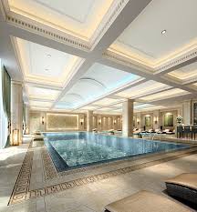 Having a pool inside the home is usually viewed as a symbol of opulence. Indoor Pool Dream Pool Indoor Luxury Pool Indoor Pool Design