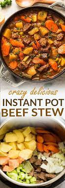 Instant Pot Pressure Cooker Homemade Classic Beef Stew Makes The Perfect Comforting D Instant Pot Beef Stew Recipe Instant Pot Recipes Easy Instant Pot Recipes