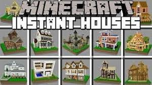 Minecraft Houses Mod Spawn Huge Houses And Structures In Seconds Modded Mini Game Education Minecraft Mods Minecraft Mini Games