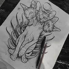 Log In Instagram Sketches Cat Tattoo Designs Cat Tattoo