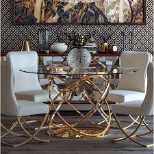 Kayleigh Dining Table In 2020 Gold Dining Room Elegant Home Decor Dining Room Table Decor