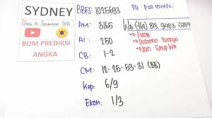Bocoran Bom Prediksi Angka Sydney Sdyhariini 16 September 2020 Wajib Jp Paus Youtube