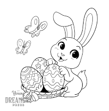 This is cool and fun game for all toddlers, preschoolers and kids who love mobile games and are aged 2, 3, 4 or 5 years old. Easter Coloring Book For Kids Young Dreamers Press