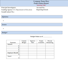 Report Template Excel Word Templates