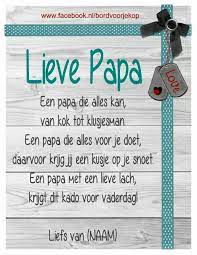 Vind volop inspiratie voor de allerbeste vader in. Gedicht Vaderdag Vaderdag Knutselwerkjes Verjaardag Vader