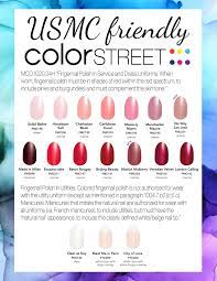I Created This List To Show Which Color Street Nails Are Marine Corps Friendly The Regulation Is Attached T Color Street Color Street Nails Marine Corps N Color Street Nails