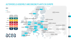 ​learn more about ​​france​ ​​​and other countries in our free,. Interactive Map Automobile Assembly And Production Plants In Europe Acea European Automobile Manufacturers Association