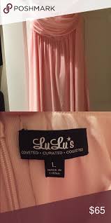 Lulus All Afloat Blush Pink Strapless Maxi Dress Size L