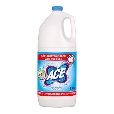 Ace 4 litre çamaşır suyu 