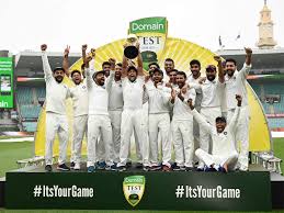 Australia wins by eight wickets after india's record collapse. India Vs Australia India Make History Win First Ever Cricket Test Series In Australia Cricket News Times Of India