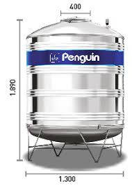 Penguin tangki air horizontal th 100, tandon panjang, toren panjang kapasitas (ltr) : Jual Tangki Stainless Penguin Toko Sinar Surya Bali Denpasar Bali Indotrading